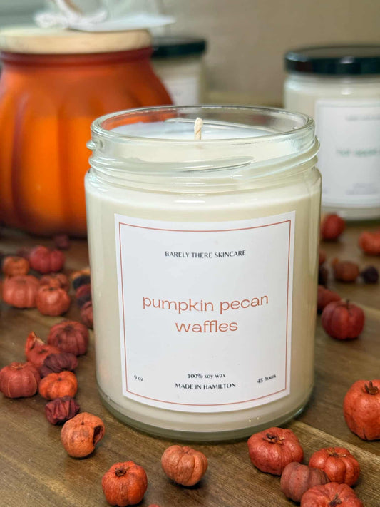 PUMPKIN PECAN WAFFLES