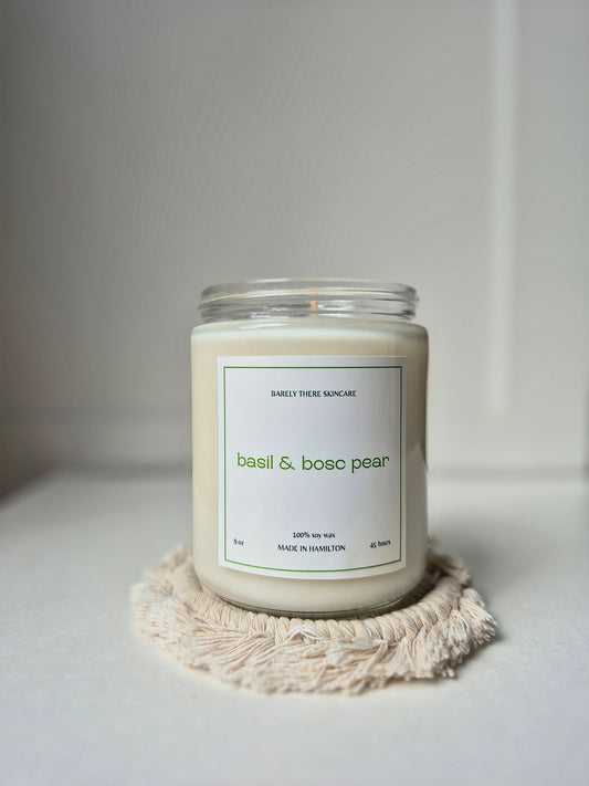 NEW: BASIL & BOSC PEAR
